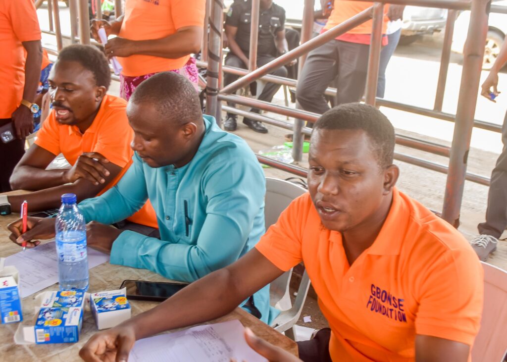 Medical doctors at the programme in Lagos