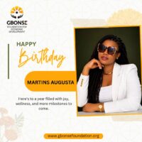 Happy Birthday to Augusta Martins